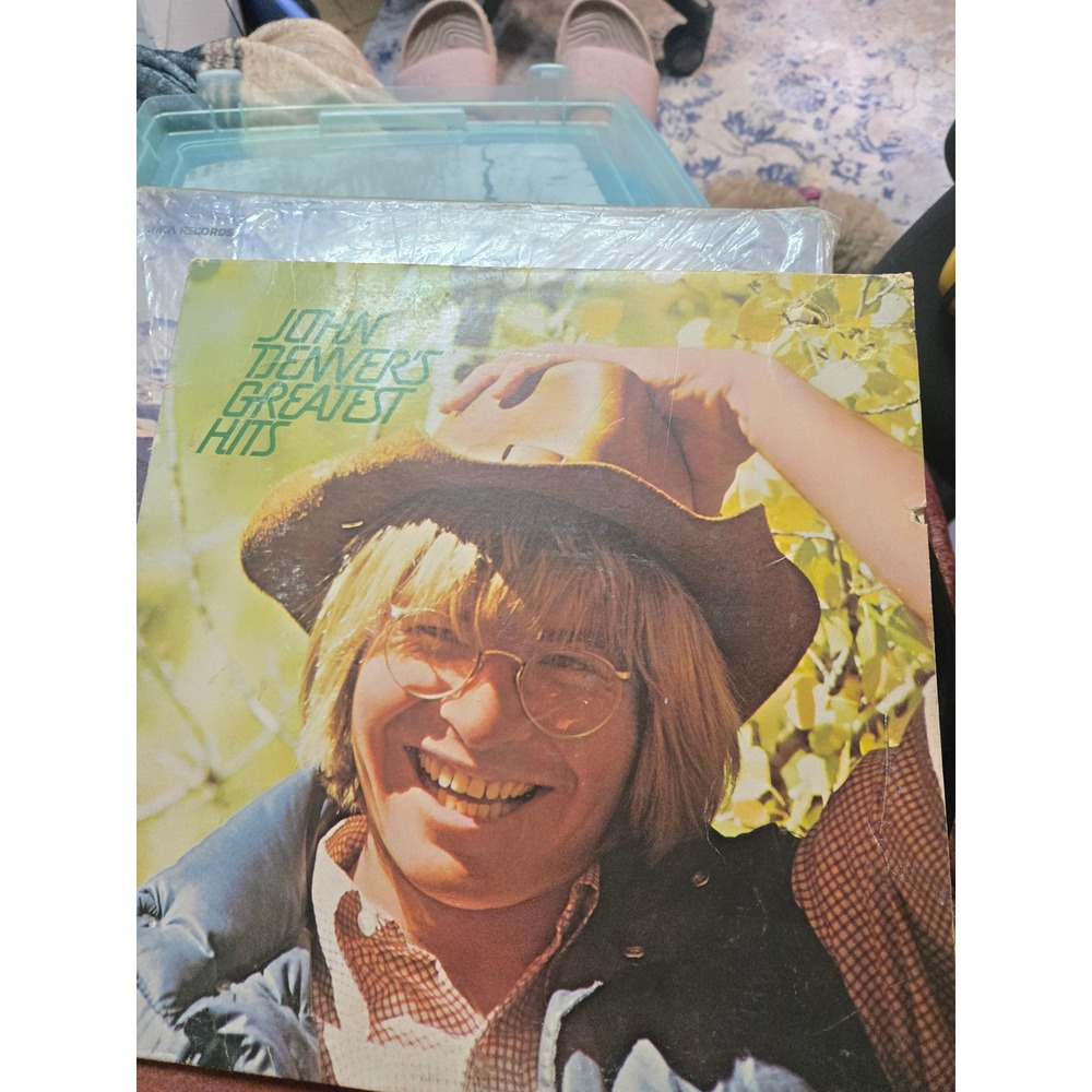 John Denver's Greatest Hits Vinyl LP RCA Records CPL1-0374 Country Folk Rock